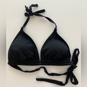 Kona Sol Black women’s bikini top Small EUC